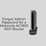 How to Forgot Admin Password for a Motorola AC1900 WiFi Router