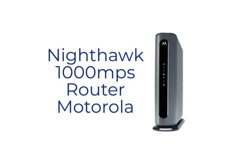 Nighthawk 1000mps Router Motorola