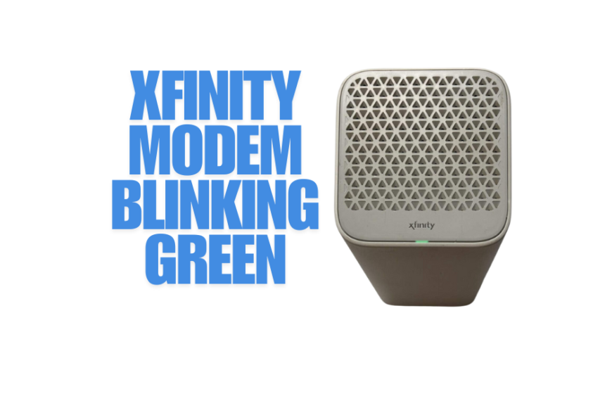 Xfinity Modem Blinking Green