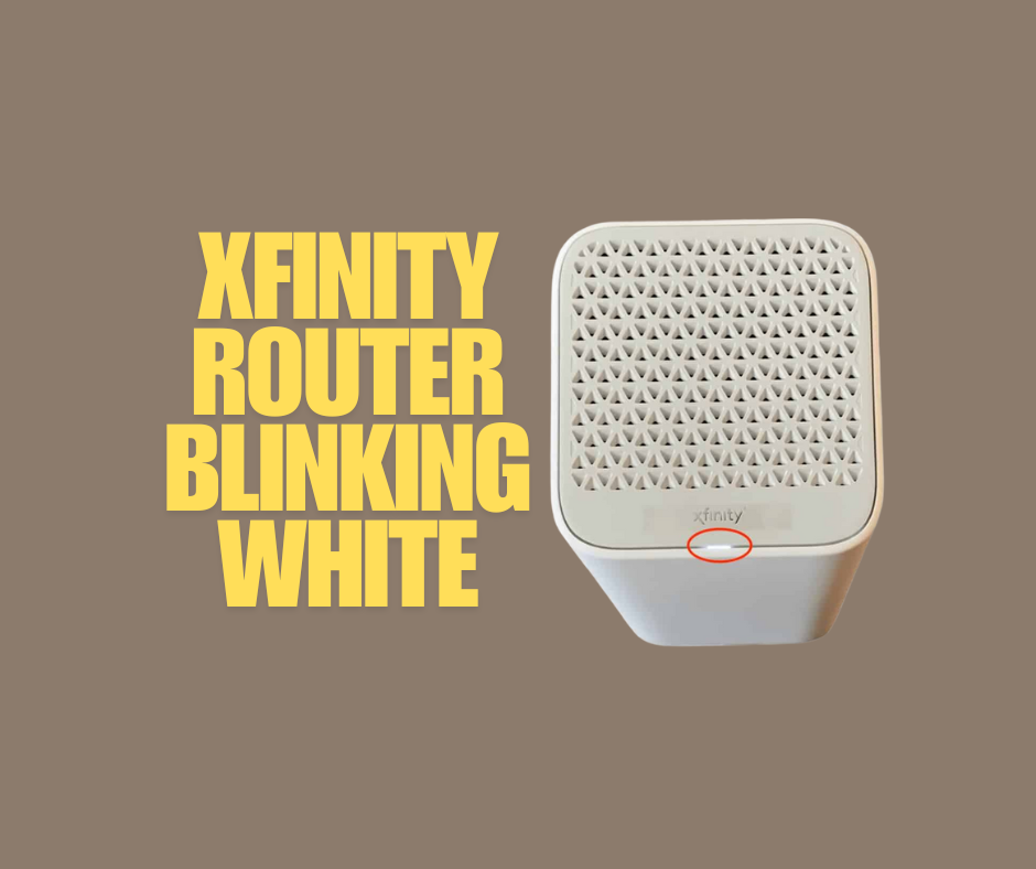 Xfinity Router Blinking White