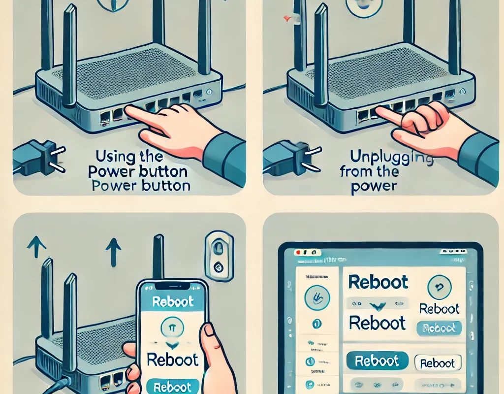 Reboot Verizon Router