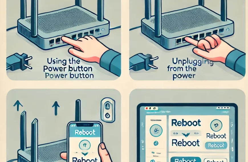 Reboot Verizon Router