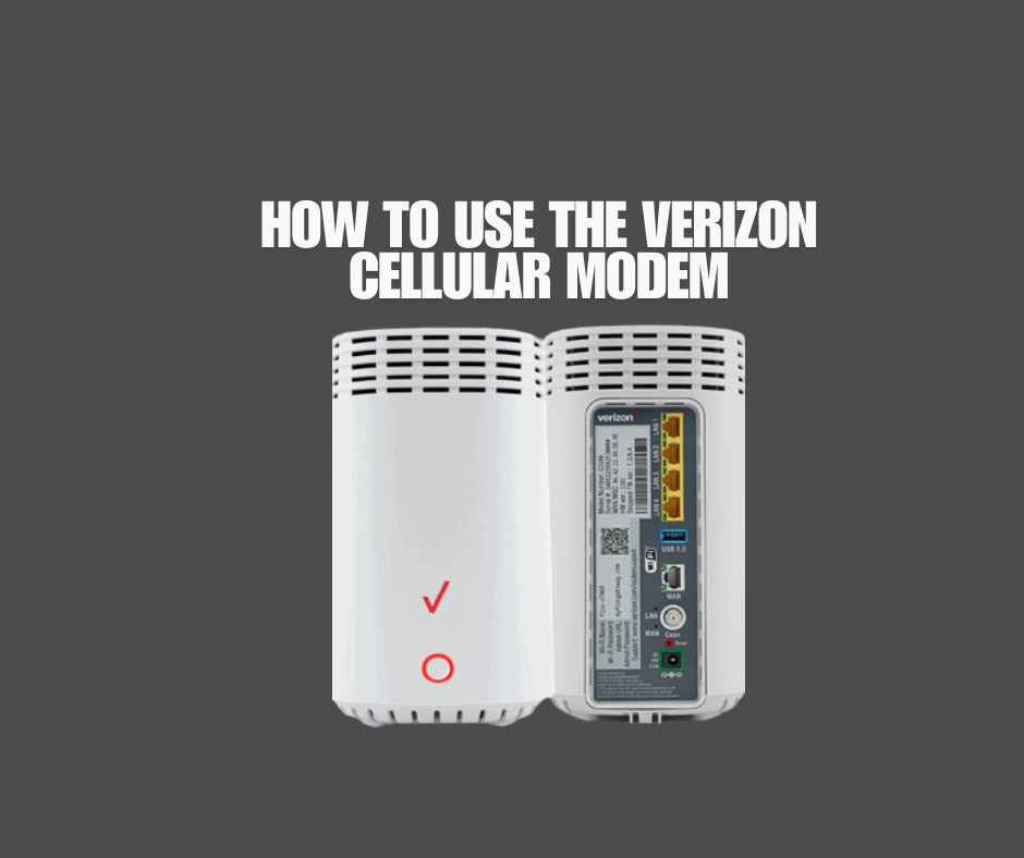 Verizon Cellular Modem