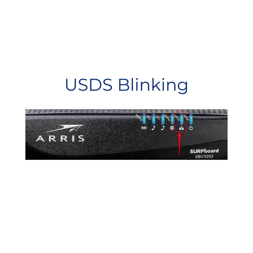 USDS Blinking